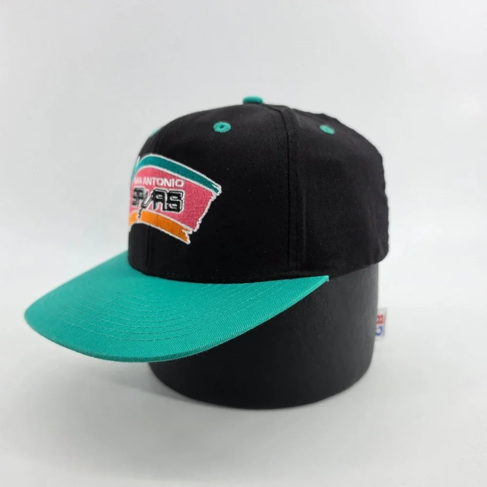 Adidas San Antonio Spurs Retro Fiesta Snapback Hat OSFA Hardwood Classics NWT